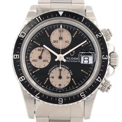 Pre-owned Tudor Chrono Time Stainless Steel Wristwatch () In Multi