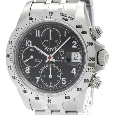 Pre-owned Tudor Chrono Time Stainless Steel Wristwatch () In Multi