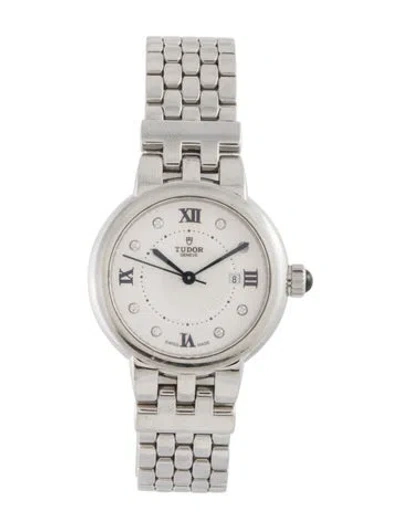 Pre-owned Tudor Clair De Rose, 30mm In Multicolor