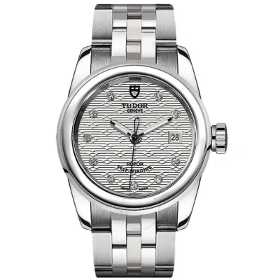 Tudor Classic Automatic Diamond White Dial Ladies Watch M51000-0004 In Metallic