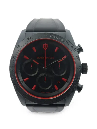 Pre-owned Tudor Fastrider Shield 42mm Watch In Black