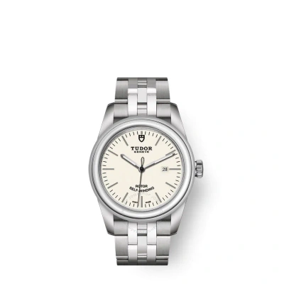 Tudor Glamour Date Automatic Ladies Watch 53000-0079 In Metallic
