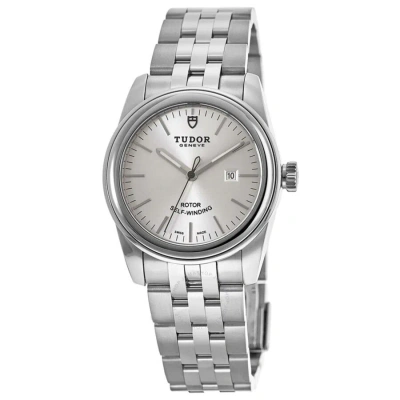 Tudor Glamour Date Automatic Silver Dial Ladies Watch M53000-0004 In Metallic