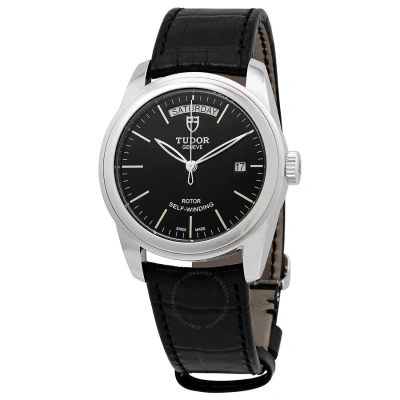 Tudor Glamour Date Date Automatic Black Dial Men's Watch M56000-0023