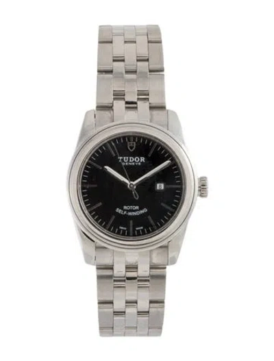 Pre-owned Tudor Glamour Date Watch, 31mm In Multicolor