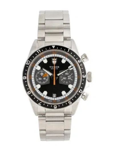 Pre-owned Tudor Heritage Chrono Watch, 42mm In Multi