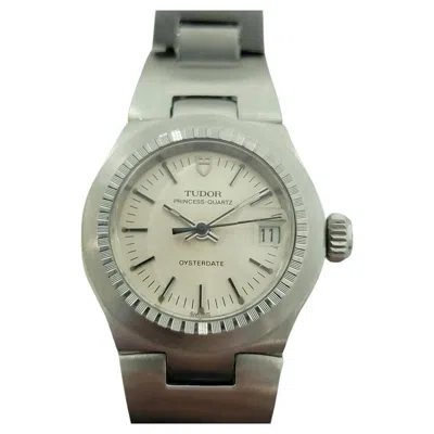 Pre-owned Tudor Lady Princess Quartz Oysterdate 25mm 1980s All Original Rjc214 In Multi
