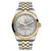 Tudor Men's Bay 36 Silver Dial Watch In Gold