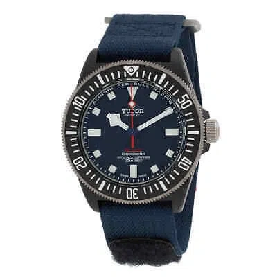 Pre-owned Tudor Pelagos Fxd Automatic Chronometer Blue Dial Men's Watch M25707kn-0001