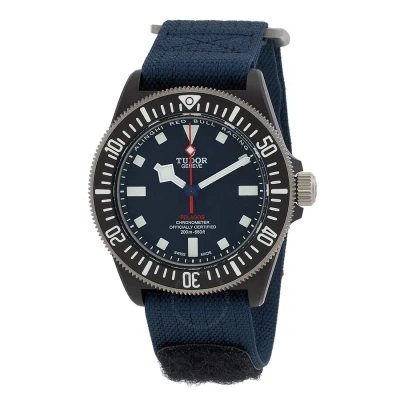 Tudor Pelagos Fxd Automatic Chronometer Blue Dial Men's Watch M25707kn-0001 In Black / Blue