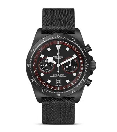 Tudor Pelagos Fxd Chrono Carbon Composite Watch In Black
