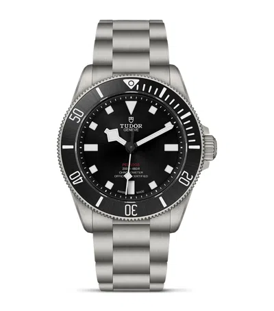 Tudor Pelagos Titanium Watch In Metallic