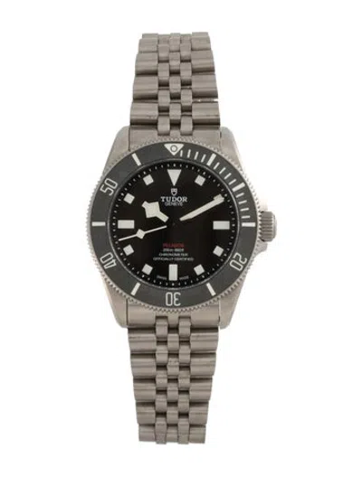 Pre-owned Tudor Pelagos Watch, 39mm In Multicolor