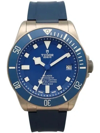 Pre-owned Tudor Pelagos Watch In Multicolor