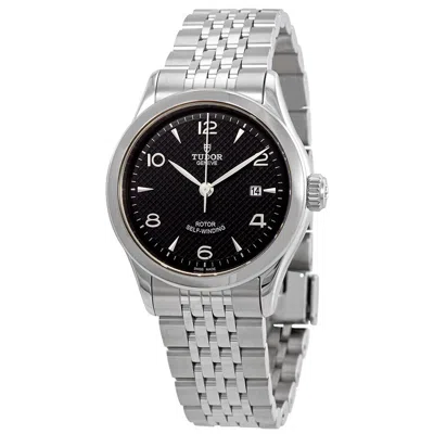 Tudor 1926 Black Dial Ladies Watch M91350-0002 In Silver Tone/black