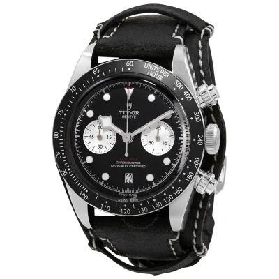 Tudor Black Bay Chrono Chronograph Automatic Chronometer Black Dial Men's Watch M79360n-00 In Black / Silver