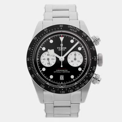 Pre-owned Tudor Black Bay Chronograph 79360n Automatic 41 Mm