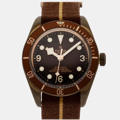 Pre-owned Tudor Black Bay Fifty-eight 79012m In Brown