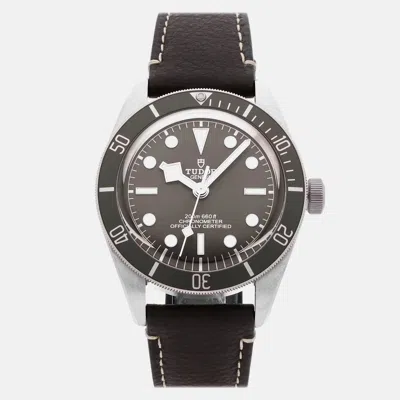 Pre-owned Tudor Black Bay Fifty-eight 925 79010sg Grey Sterling Silver 39mm