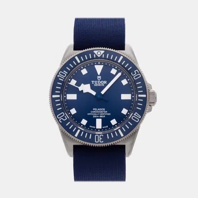 Pre-owned Tudor Pelagos Fxd 25707b/22-0001 In Blue