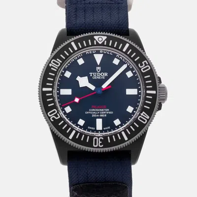 Pre-owned Tudor Pelagos Fxd "alinghi Red Bull Racing Edition" 25707kn Automatic Men's Watch 42 Mm In Blue