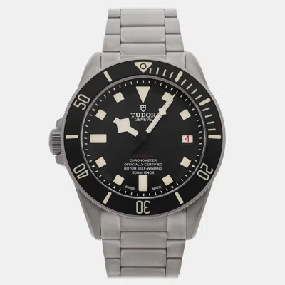 Pre-owned Tudor Pelagos Lhd 25610tn 42 Mm In Black