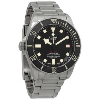 Tudor Pelagos Lhd Automatic Chronometer Black Dial Men's Watch 25610tnl In Metallic