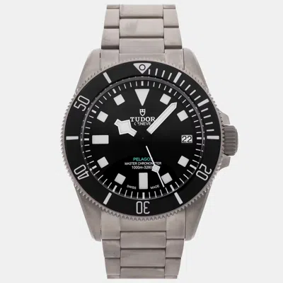 Pre-owned Tudor Pelagos Ultra 2543c1a7nu-0001 43 Mm In Black