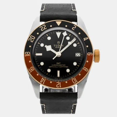 Pre-owned Tudor Black Bay Gmt 79833mn 41 Mm