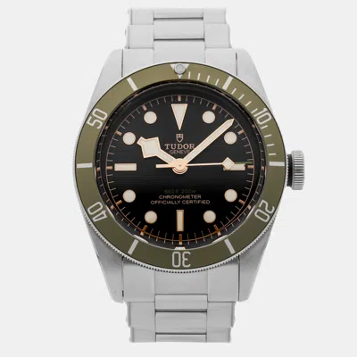 Pre-owned Tudor Heritage Black Bay Harrods Exclusive 79230g