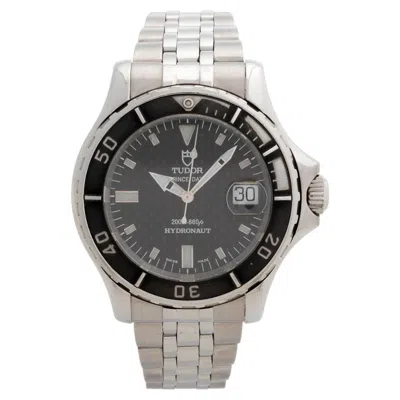 Pre-owned Tudor Prince Date Hydronaut. 40.5mm, Carbon Effect Dial, Discontinued, Yr 2002. In Multiple
