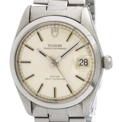 Pre-owned Tudor Prince Oyster Date Stainless Steel Wristwatch () In Multi