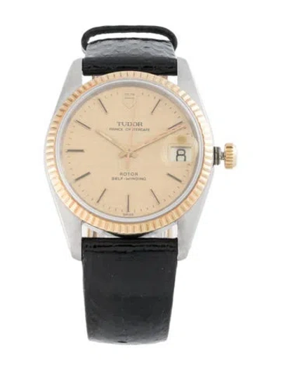 Pre-owned Tudor Prince Oysterdate Watch In Multi