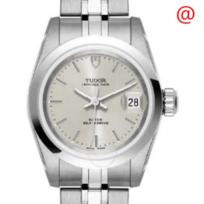 Tudor Princess Date Automatic Silver Dial Ladies Watch 92400sv_j In Metallic