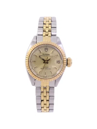 Pre-owned Tudor Princess Oysterdate 23mm Watch In Gold