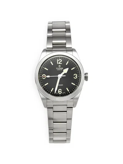 Pre-owned Tudor Ranger 36mm Watch In Black