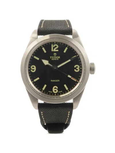Pre-owned Tudor Ranger 39mm Watch In Black