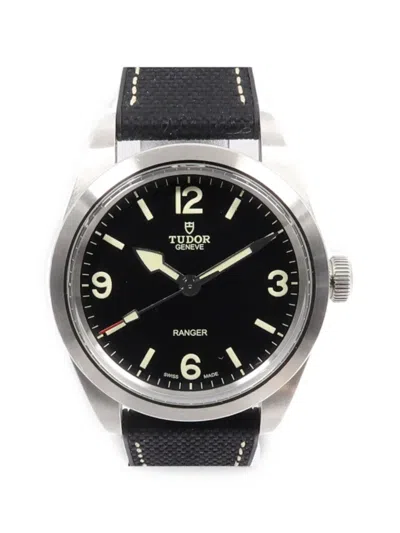 Pre-owned Tudor Ranger 39mm Watch In Black