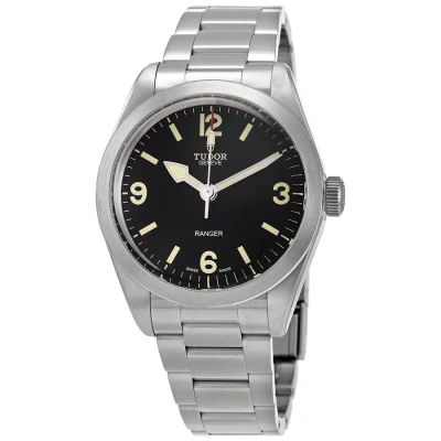 Tudor Ranger Automatic Black Dial Men's Stainless Steel Watch M79950-0001