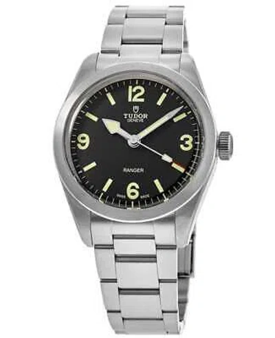 Pre-owned Tudor Ranger Automatic Black Dial Steel Men's Watch M79950-0001
