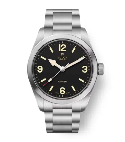 Tudor Ranger Stainless Steel Watch In Metallic