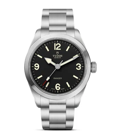 Tudor Ranger Stainless Steel Watch In Metallic