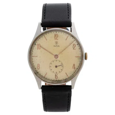 Pre-owned Tudor Ref 817, Manual Wind, 34mm Stainless Steel Case, Patinated Dial, C1968 In Multi