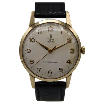 Pre-owned Tudor Royal – 1960s – 9ct Gold – Manual Wind – Serviced In Multi