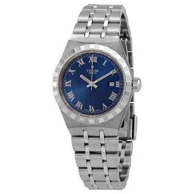 Tudor Royal Automatic Blue Dial Watch M28300-0006 In Metallic