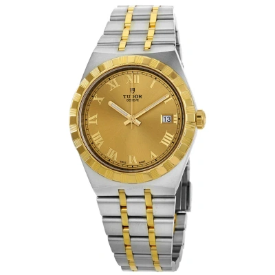 Tudor Royal Automatic Champagne Dial Men's Watch M28503-0003 In Champagne / Gold / Yellow