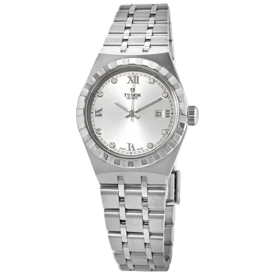 Tudor Royal Automatic Diamond Silver Dial 28 Mm Watch M28300-0002