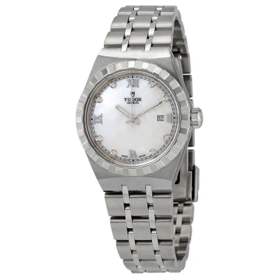 Tudor Royal Automatic Diamond Watch M28300-0005 In Metallic