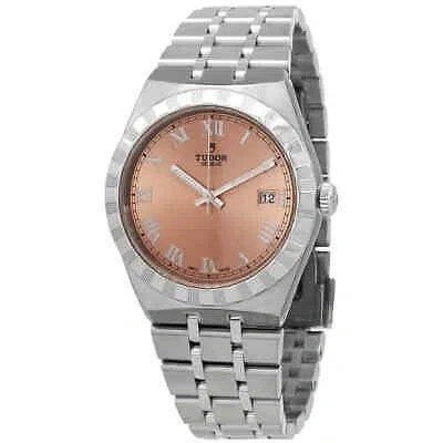 Pre-owned Tudor Royal Automatic Salmon Dial Men's Watch M28500-0007