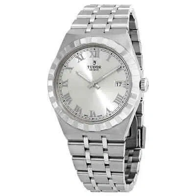 Pre-owned Tudor Royal Automatic Silver Dial 38 Mm Watch M28500-0001